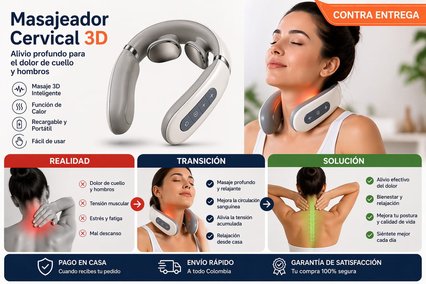 ✨ Cervical Zen Shiatsu™ | Alivio Profundo, Descanso Real